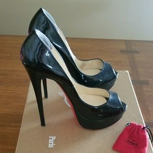 COPY - Christian Louboutin Lady Peep 37.5